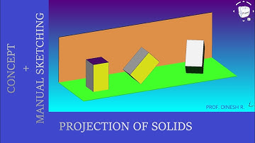 EGDL | SQUARE PRISM | EDGE | SP1 | PROJECTION OF SOLIDS | CONCEPT | MANUAL SKETCHING | VTU