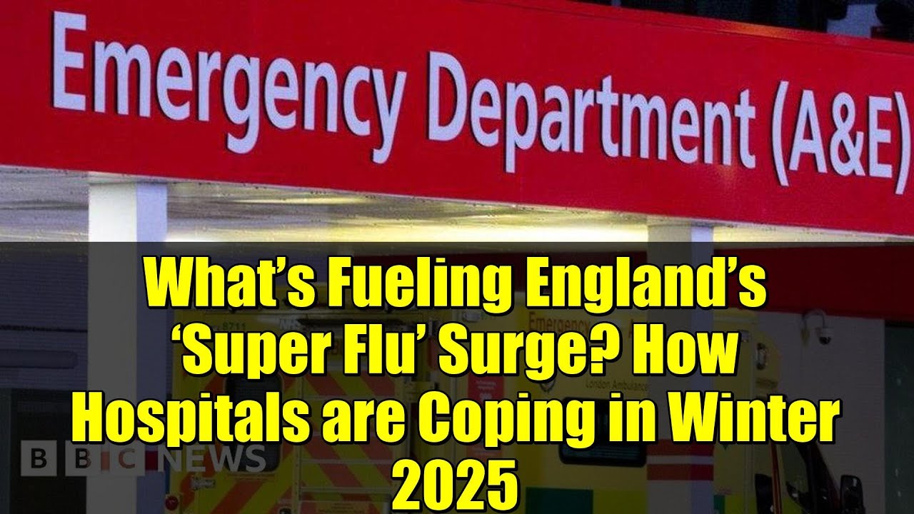 Что подпитывает вспышку «супергриппа» в Англии? Как больницы справляются с ситуацией зимой 2025 г...