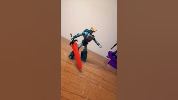 Buzzworthy Bumblebee Kup #transformer #autobots #stopmotion #toy #review #fyp #shorts #video