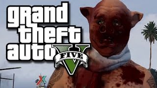 GTA 5 Online BMX Stunts - Crazy Wizard Takes My Bike! (GTA V Funny Moments!)