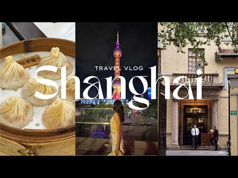 Shanghai in 4 Days: Michelin food & trying Chagee, staying at Mandarin Oriental, visiting PopMart
