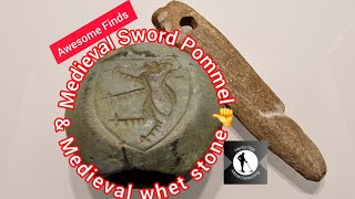 Medieval Sword Pommel 👀👀 1200-1340 #metaldetectinguk #fielddetecting #Medievalsword #Medieval