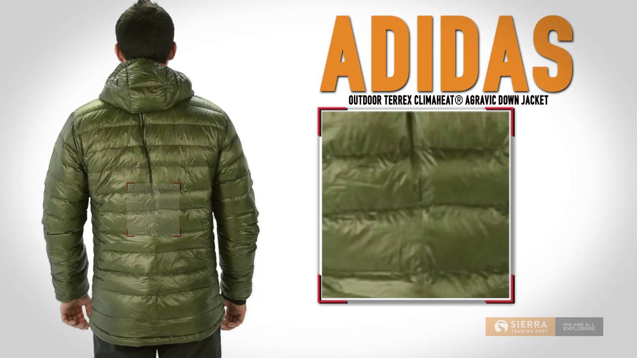 adidas terrex climaheat agravic down hooded jacket