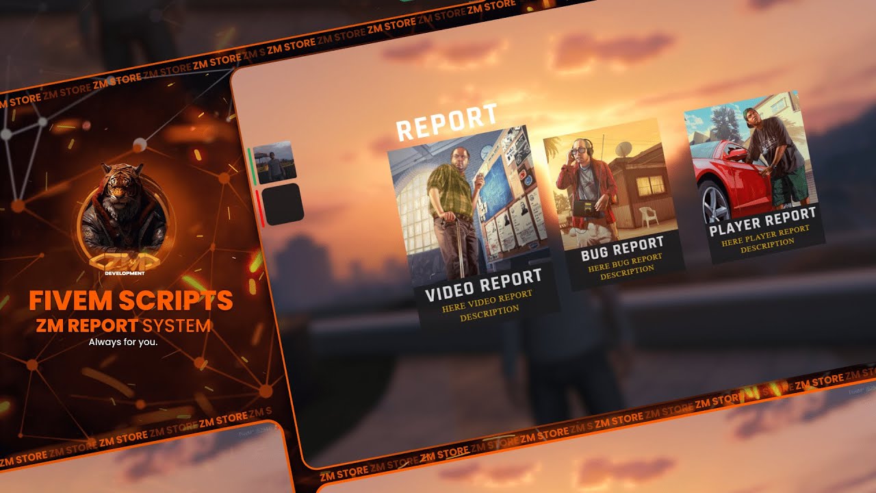 [QBCore/ESX] New Advanced Report System #newscript #advanced #fivem