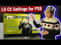 Lg cx oled best picture settings for ps5 gaming