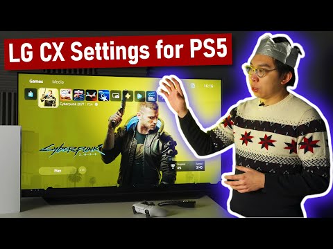 LG CX OLED Best Picture Settings For PS5 Gaming