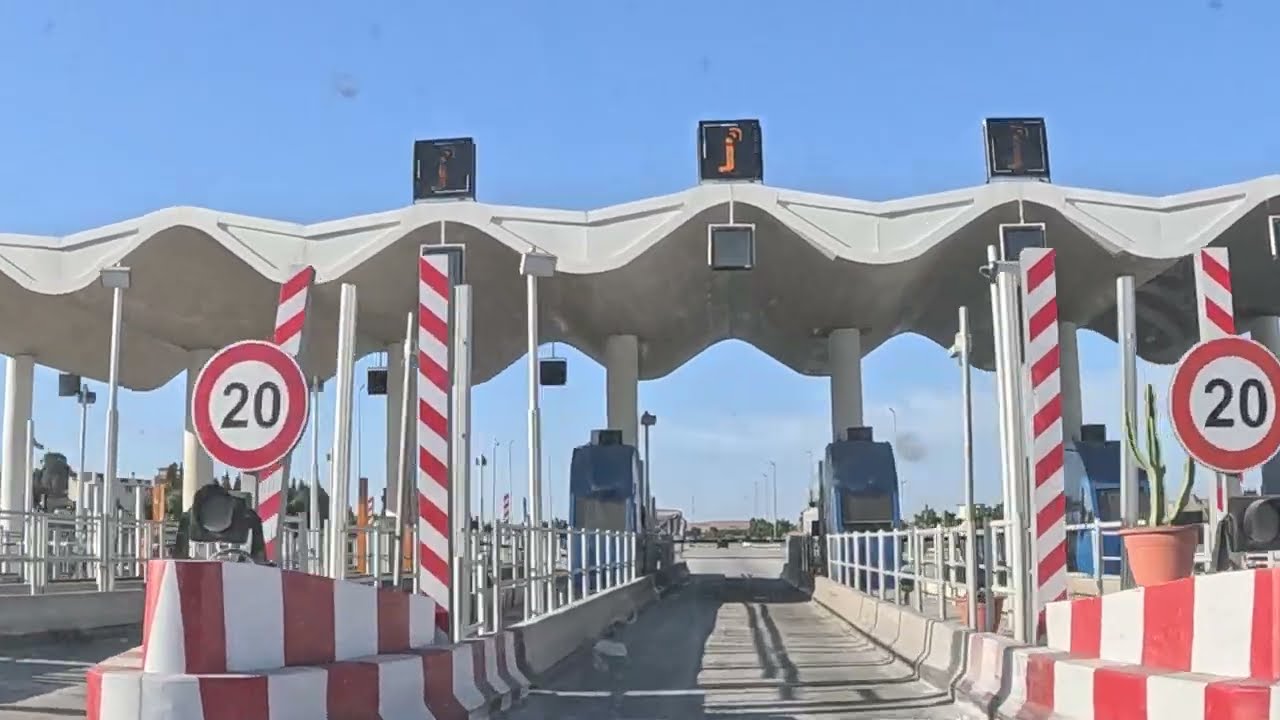 Entrée Tanger Centre côté autoroute tetouan