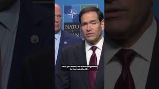 Rubio speaks about troop adjustments in Europe