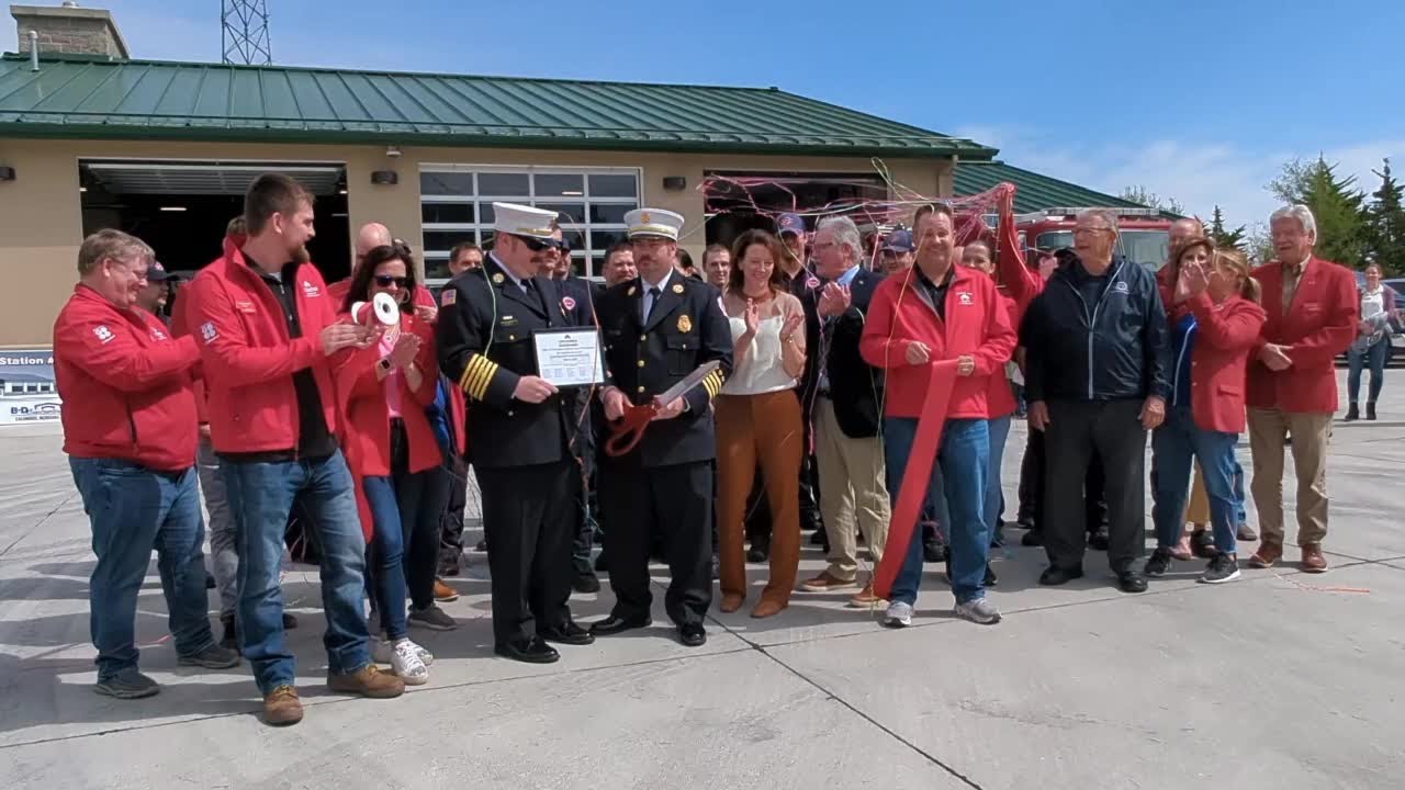 Renovated Charlie Louis Fire Station open house