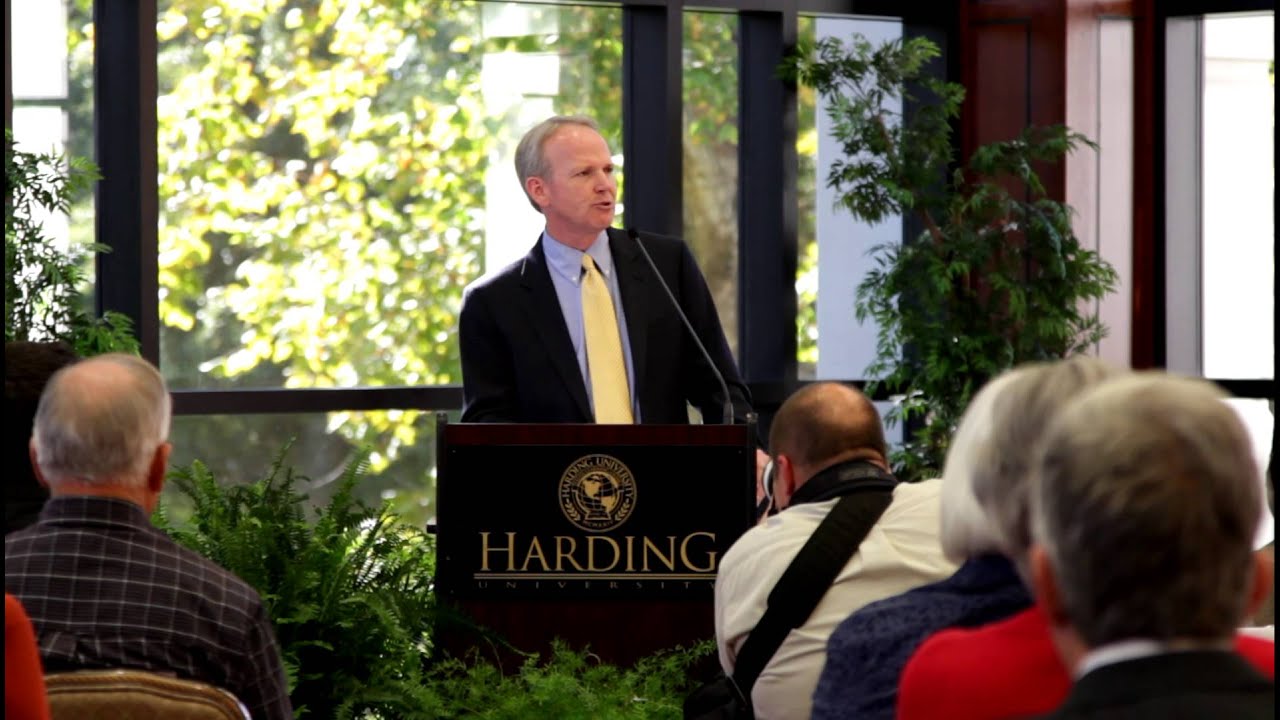 Dr. Bruce McLarty Introduced as New Harding President