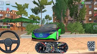 Taxis sim simulator 2023 ⭐ 🚗 🚕 | UBER Driving games evolution 3D car driving khatnark Accident screenshot 4