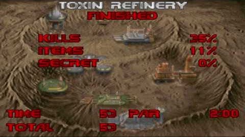 Ultimate Doom: E1M3 UV-Speed (00:53)