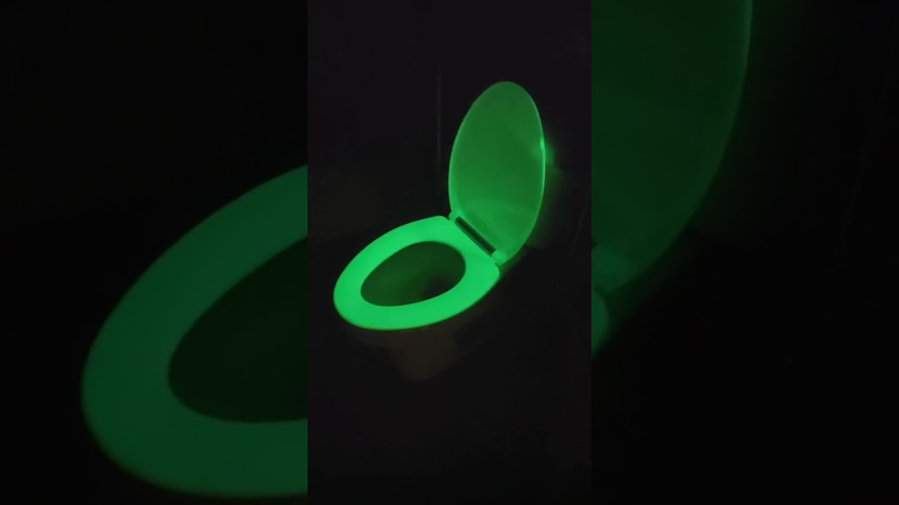 😱WalMart Glow-in-the-dark toilet seat review