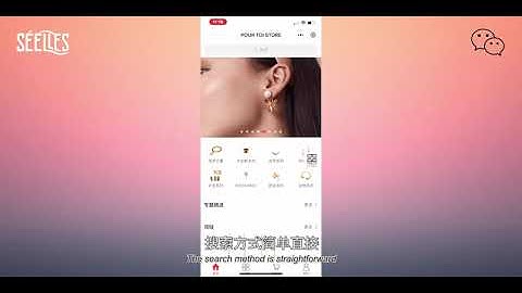 微信小程序功能介绍，SEELLES公司部分案例呈现 Introduction of WeChat mini-program and functions, some cases of SEELLES