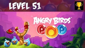Angry Birds POP Level 51