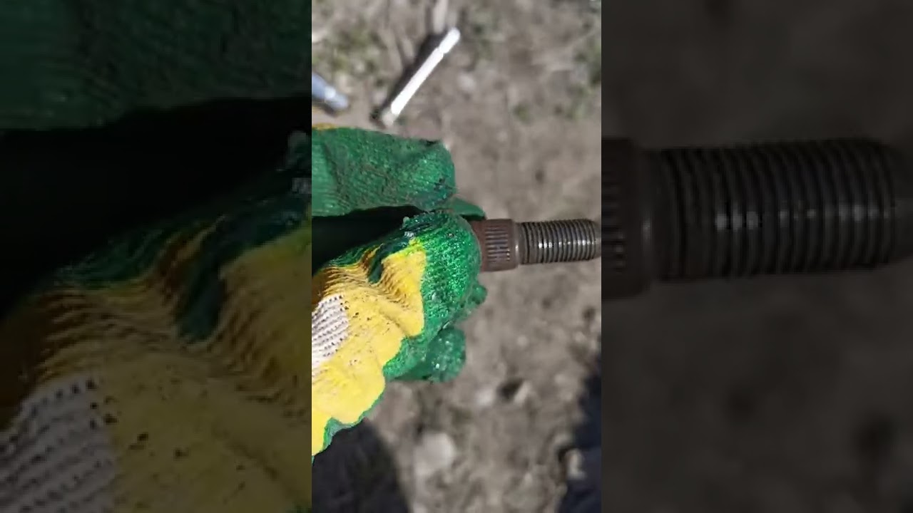 Слизало все шлицы на ступице #нивас #подпишись - YouTube