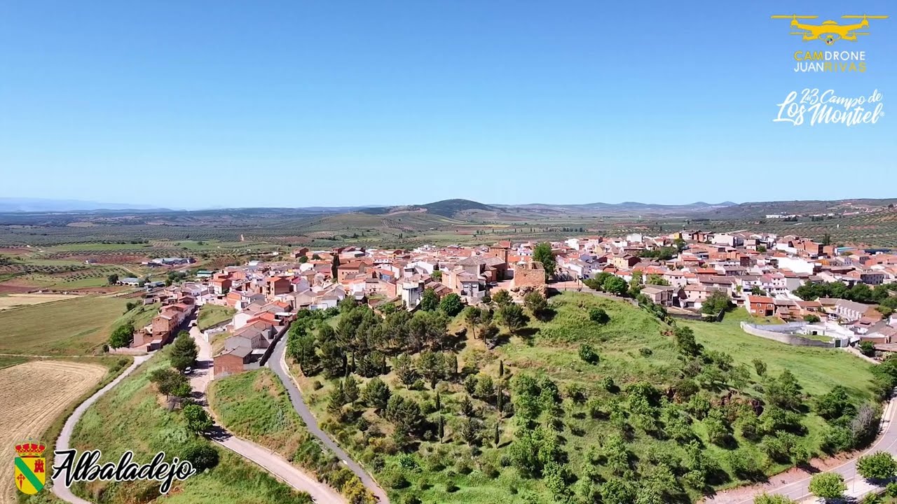 Albaladejo a vista de dron
