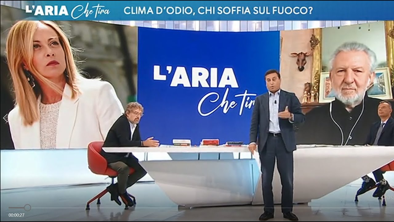 Odifreddi torna sulla scena del delitto: risposta alla Meloni