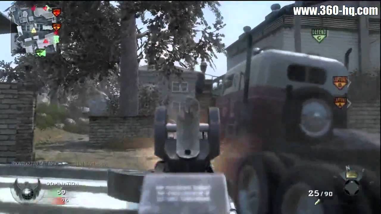 Call of Duty: Black Ops Escalation DLC "Convoy" Domination Gameplay [HD] 720p