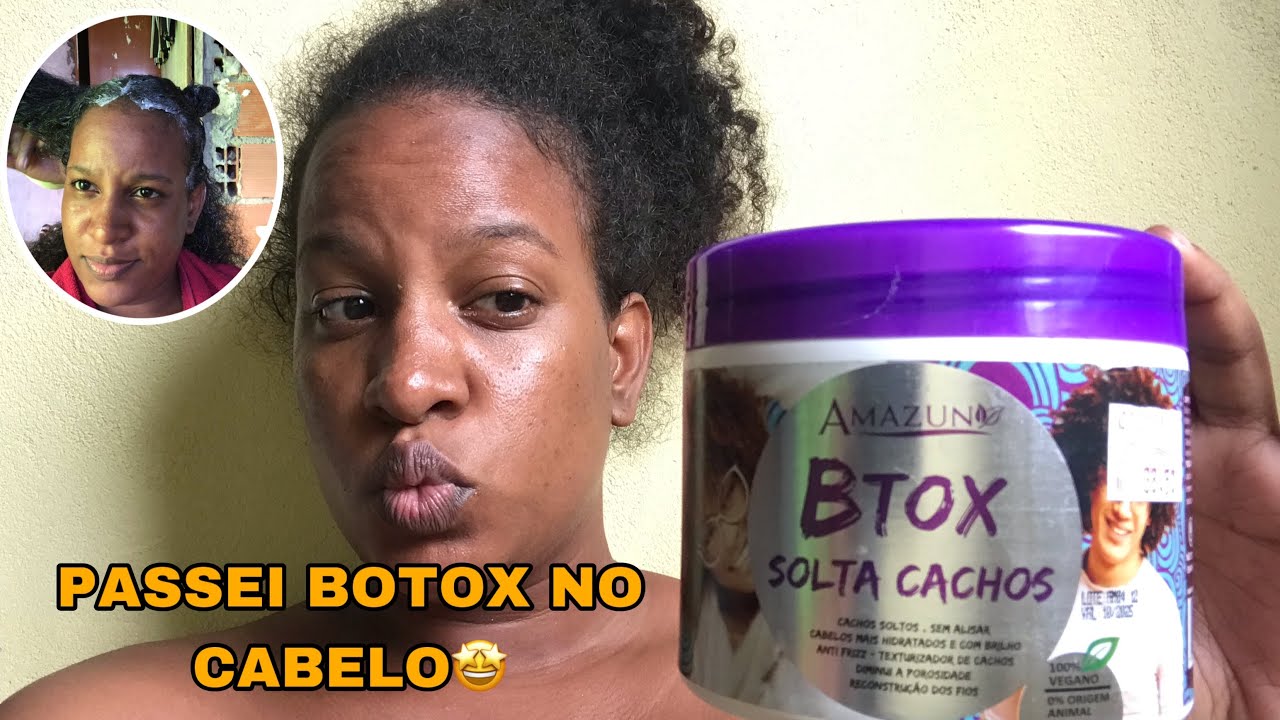 PASSANDO BOTOX EM CABELO CACHEADO