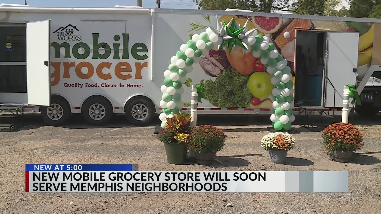 New mobile grocery store to serve Memphis food deserts YouTube