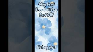 Clay bead bracelet ideas! Part 58! #bracelet #claybracelet #braceletideas #preppy #jewelryideas #fyp
