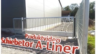 Produktvideo Alu-Schiebetor A-Liner