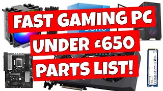 FAST Gaming PC you can build NEW under £650 - ft Intel Z690 rx6600