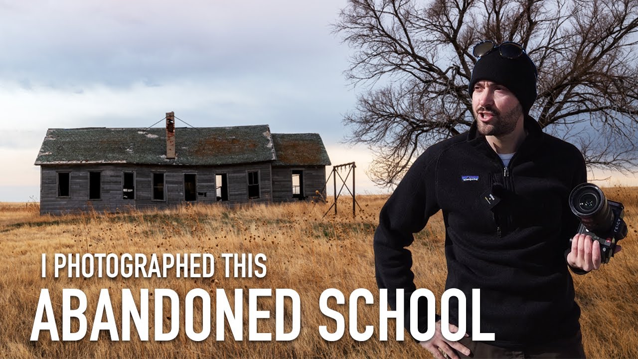 Photographing an ABANDONED SCHOOL in Colorado Landscape Photography