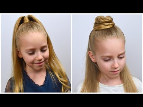 how-to-half-up-ponytail---trendy-hairstyles-2020-(3-ways)-by-littlegirlhair