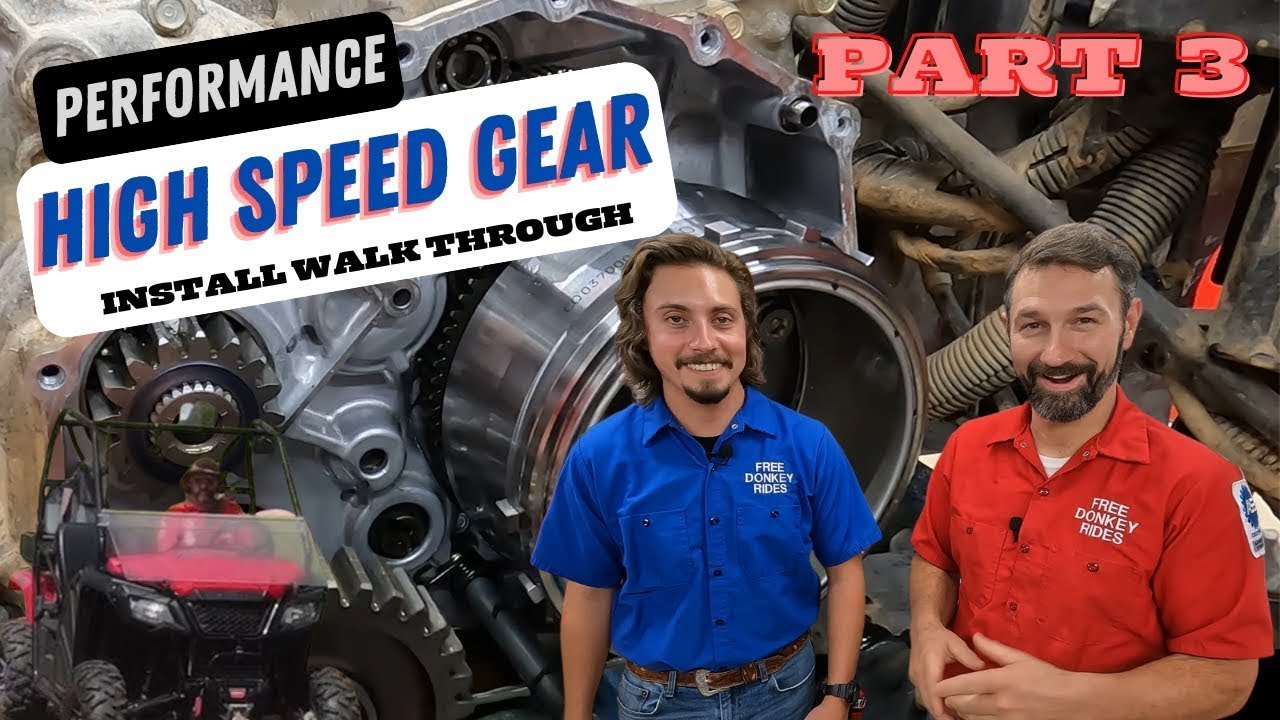 Honda Pioneer 500 Faster Top Speed Gear Performance Mod - PART 3 of 4