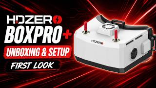 HDZero BoxPro+ First Look, Unboxing, Setup, and First Impressions