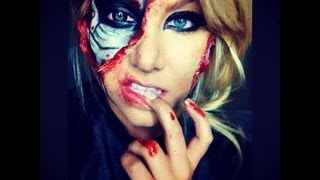 terminator inspired makeup tutorial