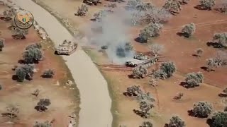 İdli̇pte Türk Tanki Esat Tankini Kovaladi