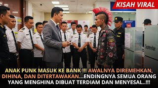 STREET PUNK CHILD ENTERS BANK! AT ​​FIRST HE WAS INSULTED AND RIDDLED, BUT IN THE END HE WAS MADE...