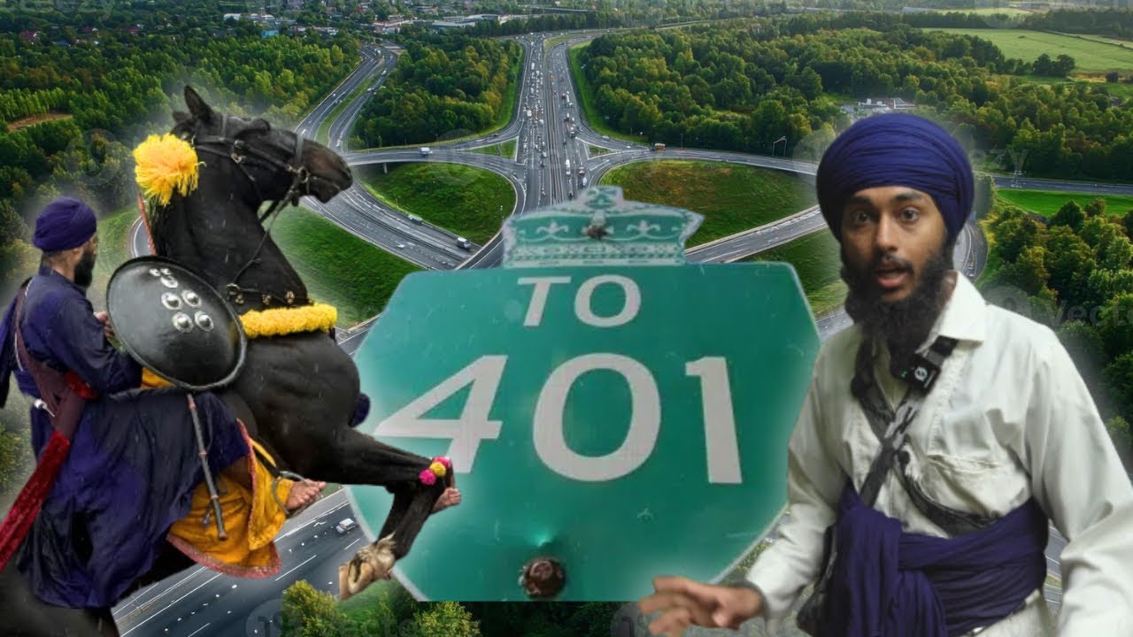 Horseback Crossing North America’s Most Popular Highway 401 