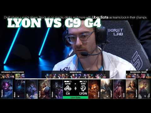 LYON vs C9 Game 4 | LCS 2026 Summer Playoffs Round 2 | LYON vs Cloud9 G4