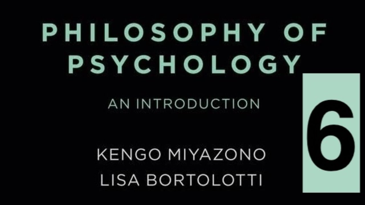 2026A13B1130 Philosophy of Psychology (MIYAZONO) Ch 6: Free Will and Responsibility