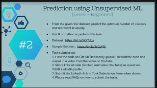 TASK 2-Prediction using Unsupervised ML