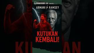 Giorgio Armani jadi korban terbaru kutukan Aaron Ramsey!? 😱⚡ #viral #shorts #beritabola