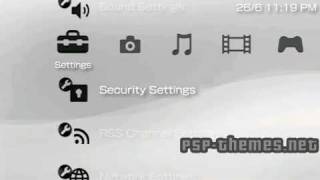 Psp Theme Ps3 Pimpin Black2 Psp-Themes.net
