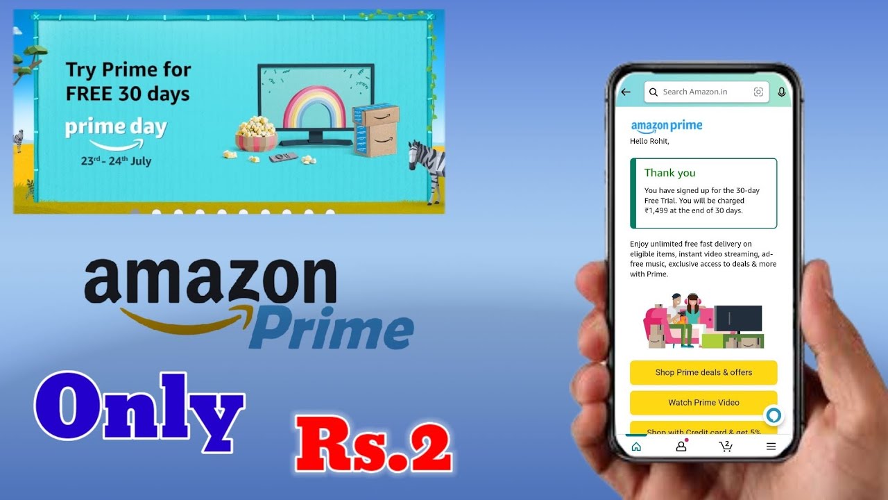Amazon Prime Membership Free 🔥| Amazon prime day sale | Amazon Prime Subscription Free | 2022