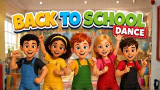 Back to School Song 🎒 Kindergarten and Elementary School Dance 🐥