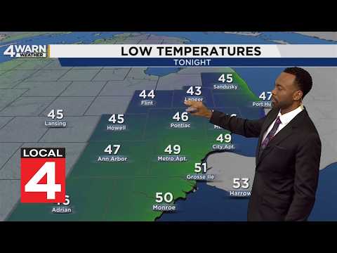 Metro Detroit weather forecast, Sept. 24, 2026 -- 11 p.m. Update