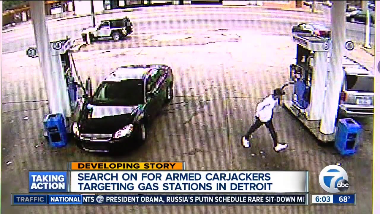 Carjacking Caught on Camera