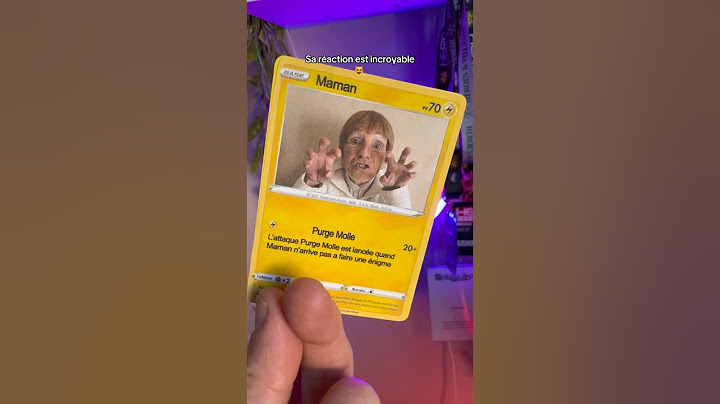 J’AI CRÉÉ LA CARTE POKÉMON DE MA MÈRE ( sa réaction est incroyable 😻 ) #prank #humour #pokemon