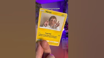 J’AI CRÉÉ LA CARTE POKÉMON DE MA MÈRE ( sa réaction est incroyable 😻 ) #prank #humour #pokemon