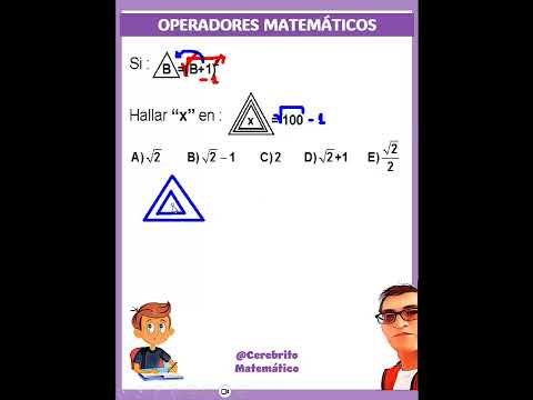 🙆‍♂️Operadores Matemáticos Nivel