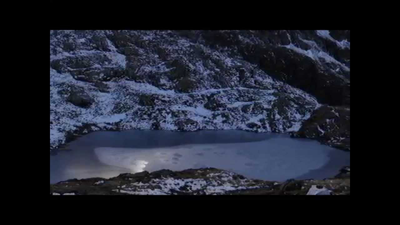 Etang de Pinet 2240m, nov 2012