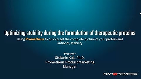 Optimizing stability during the formulation of therapeutic proteins